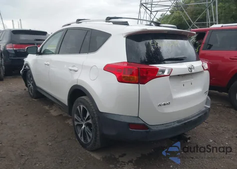 2015 Toyota Rav4 Limited from USA, damaged, VIN 2T3DFREV0FW361564